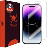 (2-Pack) Apple iPhone 14 Pro TechSkin Screen Protector [6.1 inch]