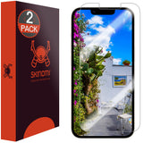 (2-Pack) Apple iPhone 14 TechSkin Screen Protector