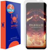 (2-Pack) Asus Rog Phone 6D / 6D Ultimate/ROG Phone 6 Batman Edition / 6 Diablo Immortal Edition MatteSkin Anti-Glare Screen Protector