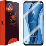 (2-Pack) TCL 40 X 5G / TCL 40 X TechSkin Screen Protector [2023]