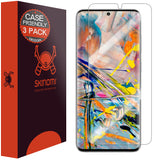 (3-Pack) Samsung Galaxy S20 TechSkin [Case Compatible] Screen Protector [6.2 inch]