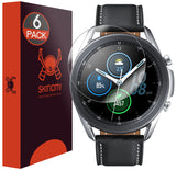 [6-Pack] Samsung Galaxy Watch 3 TechSkin Screen Protector [41mm]