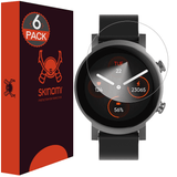 [6-Pack] Ticwatch E3 TechSkin Screen Protector