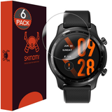 [6-Pack] TicWatch Pro 3 Ultra GPS Smartwatch TechSkin Screen Protector