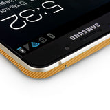 Samsung Galaxy A9 / A9 Pro Gold Carbon Fiber Skin Protector