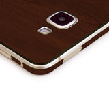 Samsung Galaxy A9 / A9 Pro Dark Wood Skin Protector