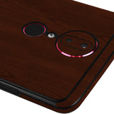 T-Mobile Revvl Plus TechSkin Dark Wood Skin