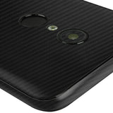 T-Mobile Revvl 2 TechSkin Black Carbon Fiber Skin