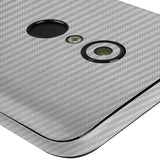 T-Mobile Revvl 2 TechSkin Silver Carbon Fiber Skin