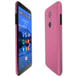 T-Mobile Revvl 2 TechSkin Pink Carbon Fiber Skin