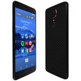 T-Mobile Revvl Plus TechSkin Black Carbon Fiber Skin