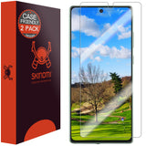 (2-Pack) Samsung Galaxy Note 20 TechSkin [Case Compatible] Screen Protector [6.7 inch]
