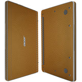 Acer Aspire Switch 10 (Tablet + Keyboard) Gold Carbon Fiber Skin Protector