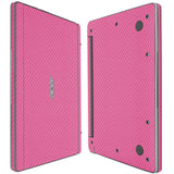 Acer Aspire Switch 10 (Tablet + Keyboard) Pink Carbon Fiber Skin Protector