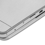 Acer Aspire Switch 10 (Tablet + Keyboard) Silver Carbon Fiber Skin Protector