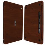 Asus Chromebook 11.6 C200 Dark Wood Skin Protector