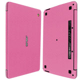 Asus Chromebook 11.6 C200 Pink Carbon Fiber Skin Protector