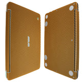 Asus Chromebook Flip Gold Carbon Fiber Skin Protector (10.1",2015)