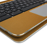 Asus Chromebook Flip Gold Carbon Fiber Skin Protector (10.1",2015)
