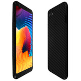 Google Pixel 3a XL TechSkin Black Carbon Fiber Skin