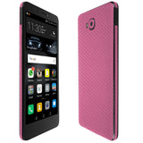 Huawei Ascend XT TechSkin Pink Carbon Fiber Skin