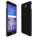 Huawei Ascend XT2 TechSkin Black Carbon Fiber Skin