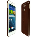 Huawei Enjoy 7 Plus TechSkin Dark Wood Skin