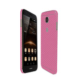 Huawei G8 Pink Carbon Fiber Skin Protector