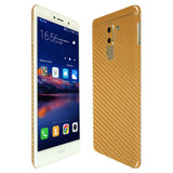 Huawei Honor 6X TechSkin Gold Carbon Fiber Skin