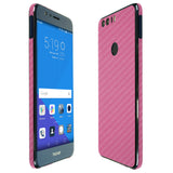 Huawei Honor 8 TechSkin Pink Carbon Fiber Skin