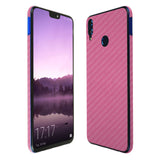 Huawei Honor 8X TechSkin Pink Carbon Fiber Skin