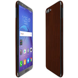 Huawei Honor View 10 TechSkin Dark Wood Skin