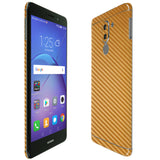 Huawei Mate 9 Lite TechSkin Gold Carbon Fiber Skin