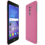 Huawei Mate 9 Lite TechSkin Pink Carbon Fiber Skin