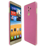 Huawei Mate 9 TechSkin Pink Carbon Fiber Skin