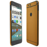 Huawei Nexus 6P Gold Carbon Fiber Skin Protector