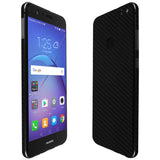 Huawei P10 Lite TechSkin Black Carbon Fiber Skin