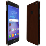 Huawei P10 Lite TechSkin Dark Wood Skin