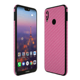 Huawei P20 Lite TechSkin Pink Carbon Fiber Skin