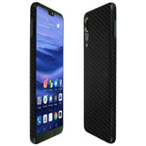 Huawei P20 Pro TechSkin Black Carbon Fiber Skin