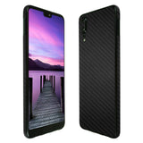 Huawei P20 TechSkin Black Carbon Fiber Skin