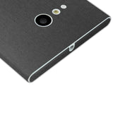Nokia Lumia 730 / Nokia Lumia 735 Brushed Steel Skin Protector