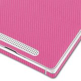 Nokia Lumia 830 Pink Carbon Fiber Skin Protector