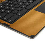 Lenovo Chromebook N20P Gold Carbon Fiber Skin Protector