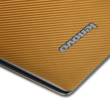Lenovo Chromebook N20P Gold Carbon Fiber Skin Protector