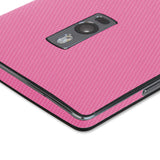 OnePlus 2 / OnePlus Two Pink Carbon Fiber Skin Protector