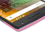 OnePlus 2 / OnePlus Two Pink Carbon Fiber Skin Protector
