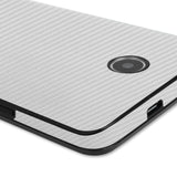 Huawei Ascend Y635 Silver Carbon Fiber Skin Protector