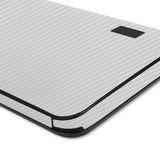 Huawei Ascend Y635 Silver Carbon Fiber Skin Protector