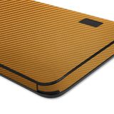 Huawei Ascend Y635 Gold Carbon Fiber Skin Protector